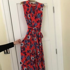 Red Floral Tommy Hilfiger Jumpsuit